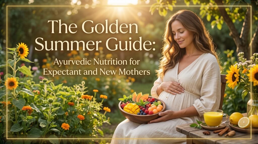 The Golden Summer Guide: Ayurvedic Nutrition For Expectant and New Mothers